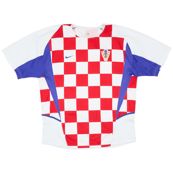 2002-04 Croatia Home Shirt - 8/10 - (XL)