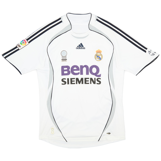 2006-07 Real Madrid Home Shirt - 7/10 - (M)