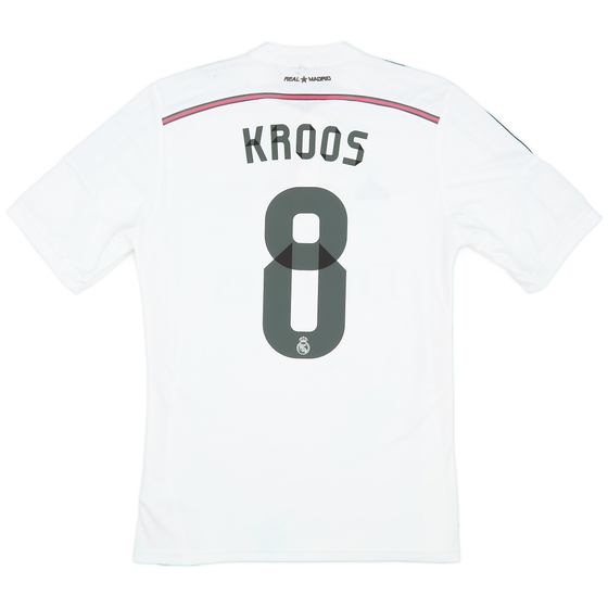 2014-15 Real Madrid Home Shirt Kroos #8 - 7/10 - (M)