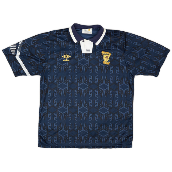 1991-94 Scotland Home Shirt - 7/10 - (M)