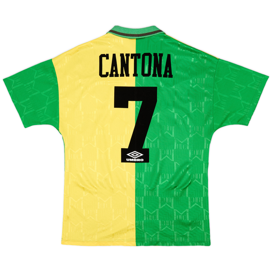 1992-94 Manchester United Third Shirt Cantona #7 - 8/10 - (M)