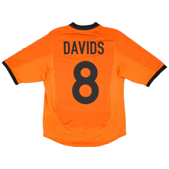 2000-02 Netherlands Home Shirt Davids #8 - 8/10 - (S)