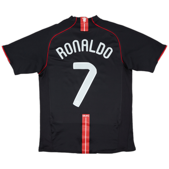 2007-08 Manchester United Away Shirt Ronaldo #7 - 8/10 - (M)
