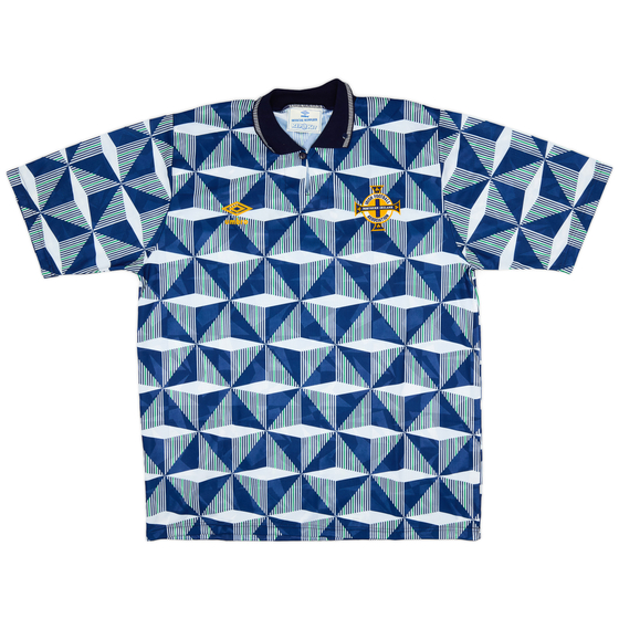 1990-92 Northern Ireland Away Shirt - 9/10 - (L)