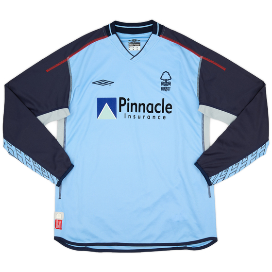 2002-03 Nottingham Forest GK Shirt - 8/10 - (L)