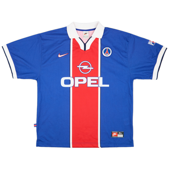 1997-98 Paris Saint-Germain Home Shirt #6 - 5/10 - (XL)