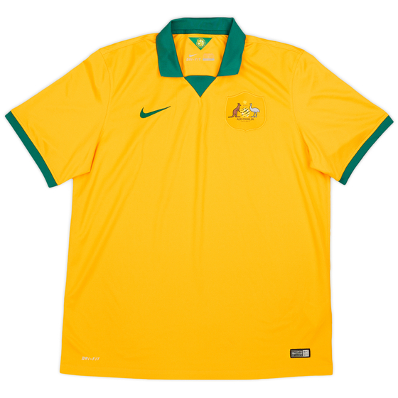 2014-15 Australia Home Shirt - 9/10 - (XL)
