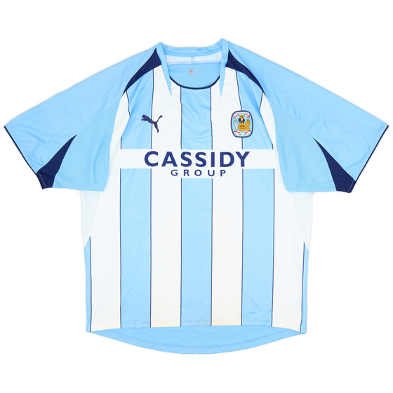 2008-09 Coventry Home Shirt - 7/10 - (XL)
