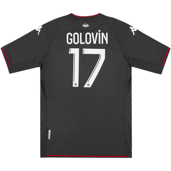 2021-22 Monaco Player Issue Away Shirt Golovin #17 (M)