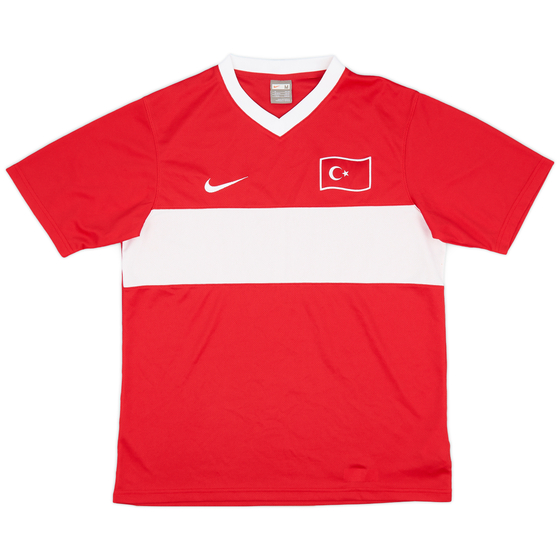 2008-10 Turkey Basic Home Shirt - 8/10 - (M)