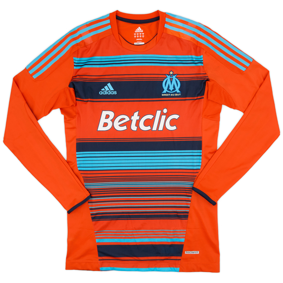 2011-12 Olympique Marseille Player Issue Techfit Third L/S Shirt - 9/10 - (L/XL)
