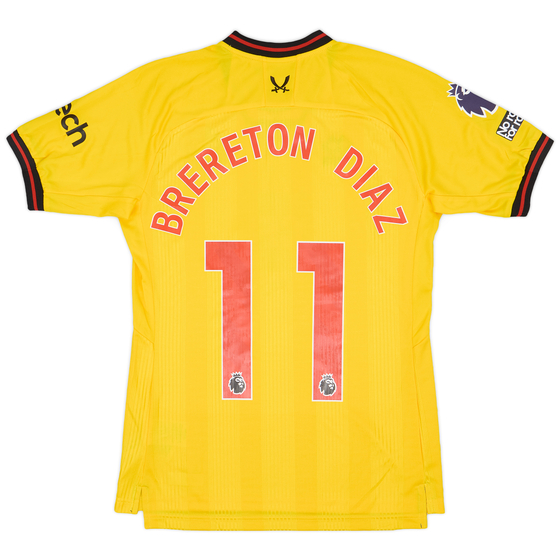 2023-24 Sheffield United Match Issue Away Shirt Brereton Diaz #11