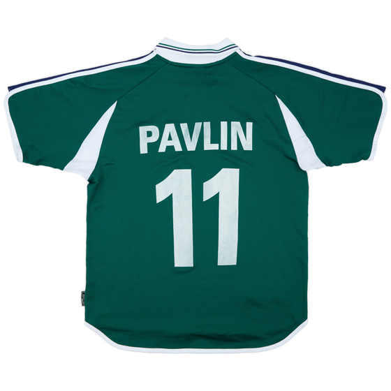 2000-02 Slovenia Away Shirt Pavlin #11 - 8/10 - (M)