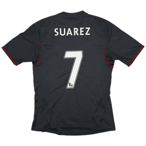 2011-12 Liverpool Away Shirt Suarez #7 - 8/10 - (S)