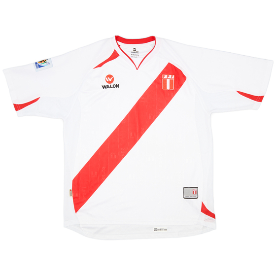 2007-09 Peru Home Shirt - 9/10 - (XL)