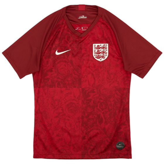 2019 England Lionesses Away Shirt - 10/10 - (Men's S)