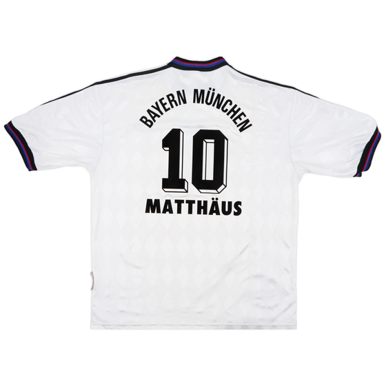 1996-98 Bayern Munich Away Shirt Matthaus #10 - 9/10 - (XL)