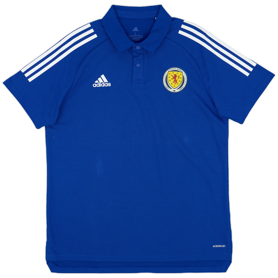 2020-21 Scotland adidas Polo T-Shirt - 6/10