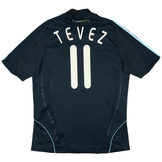 2007-09 Argentina Away Shirt Tevez #11 - 5/10 - (L)