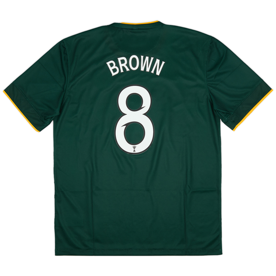 2014-15 Celtic Away Shirt Brown #8 (L)