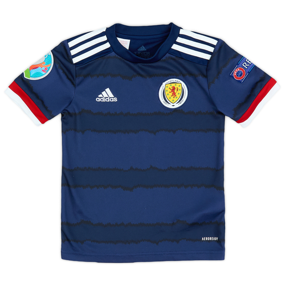 2020-22 Scotland Home Shirt - 9/10 - (7-8 years)
