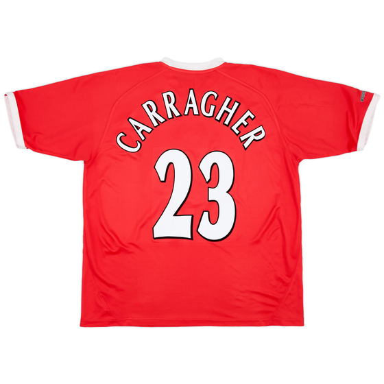 2001-03 Liverpool CL Shirt Carragher #23 - 8/10 - (XL)