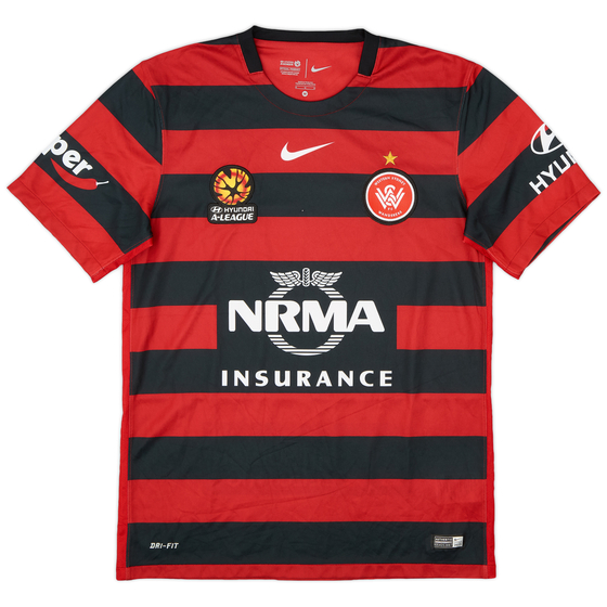2015-16 Western Sydney Wanderers Home Shirt - 9/10 - (M)