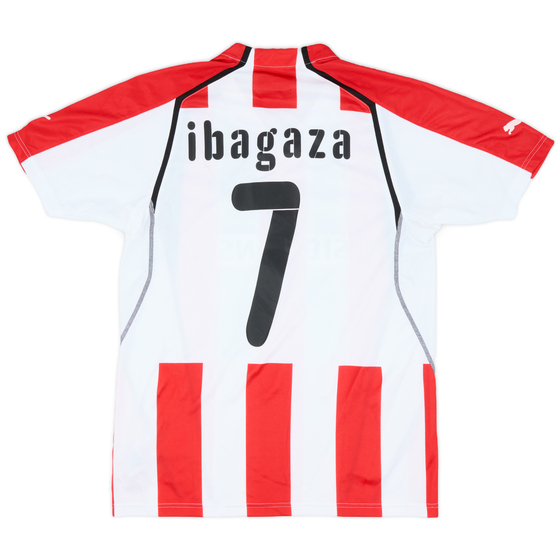 2005-06 Olympiakos Home Shirt Ibagaza #7 - 8/10 - (S)