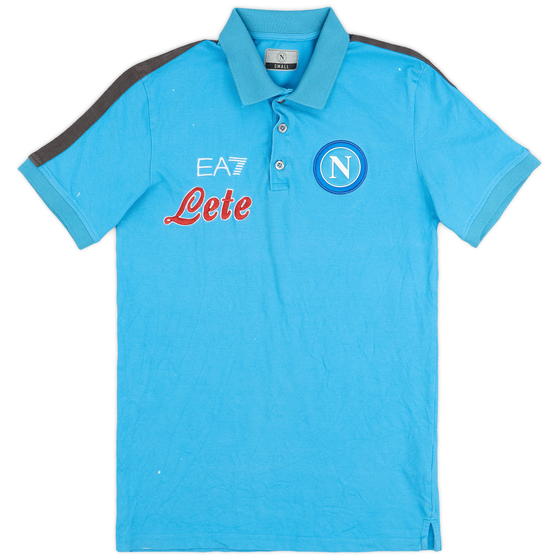 2021-22 Napoli EA7 Polo Shirt - 7/10 - (S)