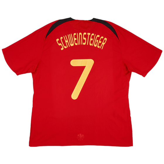 2008-09 Germany Away Shirt Schweinsteiger #7 - 6/10 - (XL)