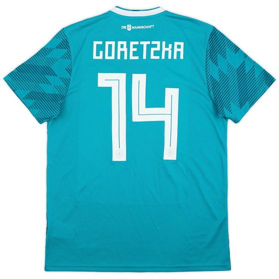2018-19 Germany Away Shirt Goretzka #14 - 9/10 - (M)