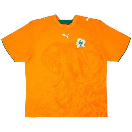 2006-07 Ivory Coast Home Shirt - 9/10 - (XL)
