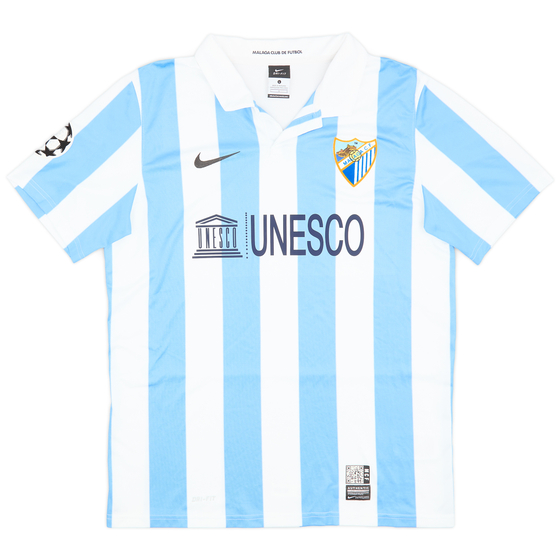 2012-13 Malaga CL Home Shirt - 10/10 - (L)