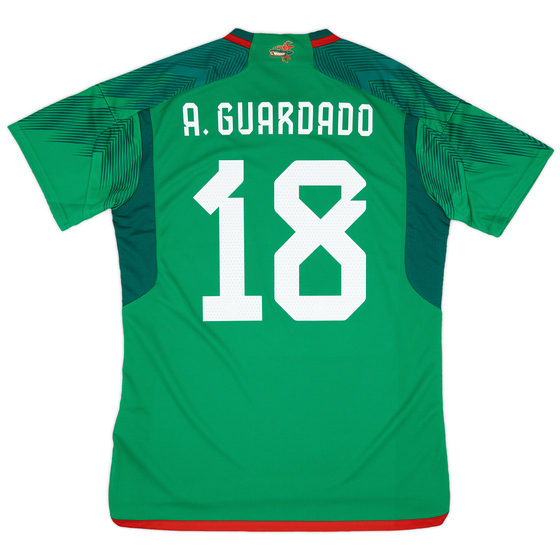 2022-23 Mexico Home Shirt A.Guardado #18