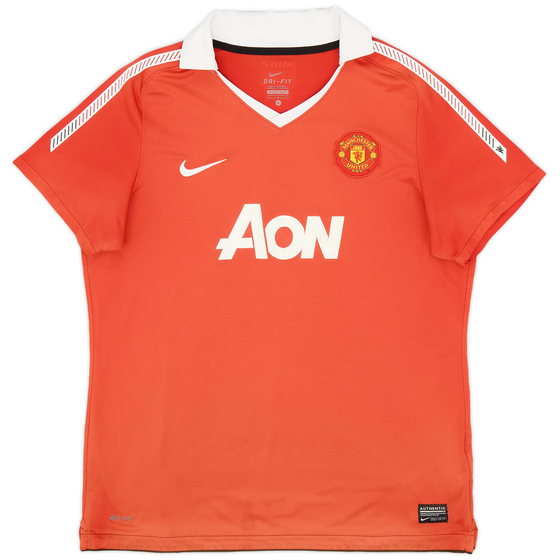 2010-11 Manchester United Home Shirt - 4/10 - (L)