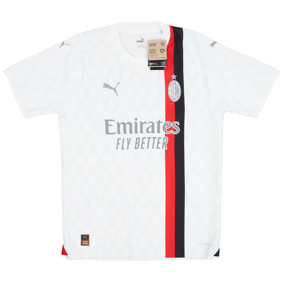 2023-24 AC Milan Authentic Away Shirt (L)
