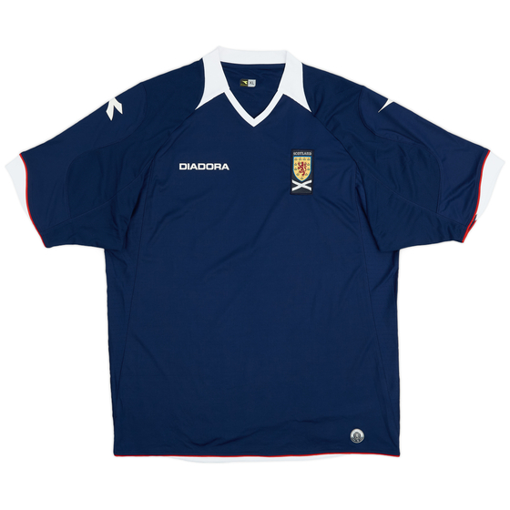 2008-09 Scotland Home Shirt - 9/10 - (XL)