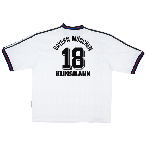 1996-98 Bayern Munich Away Shirt Klinsmann #18 - 7/10 - (XXL)