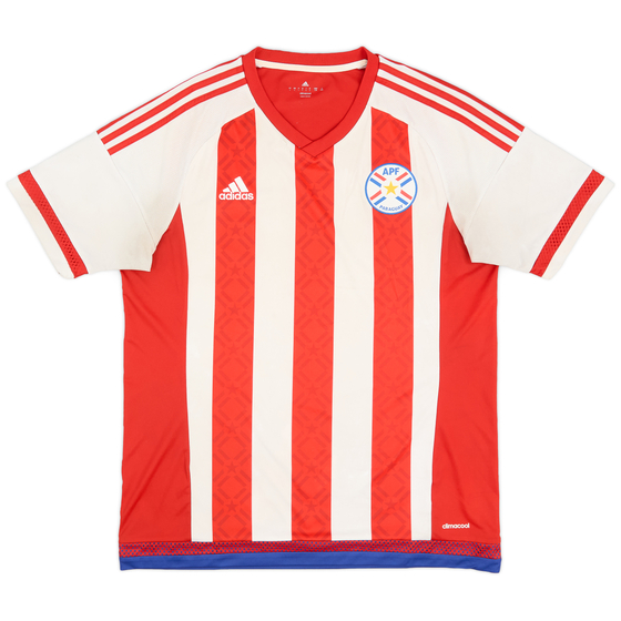 2015 Paraguay Copa America Home Shirt - 4/10 - (L)