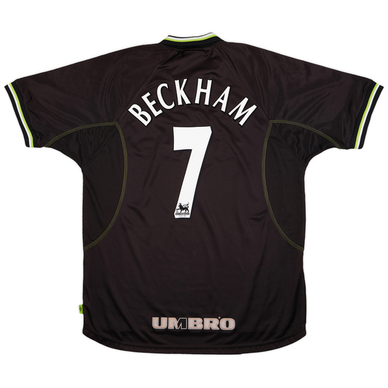 1998-99 Manchester United Third Shirt Beckham #7 - 6/10 - (XL)