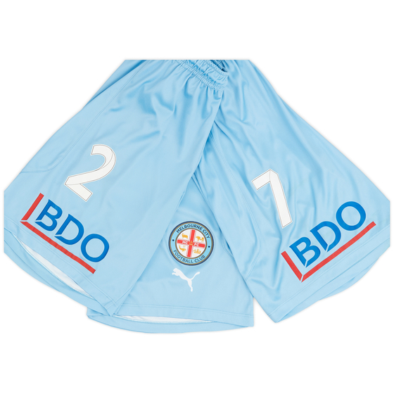 2020-21 Melbourne City Match Issue Home Shirt # - 3/10 - (M)