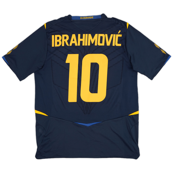 2008-10 Sweden Away Shirt Ibrahimovic #10 - 8/10 - (L)