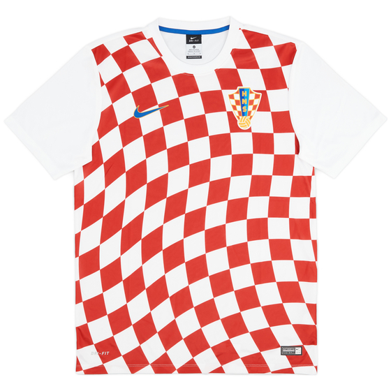 2016-18 Croatia Basic Home Shirt - 9/10 - (M)