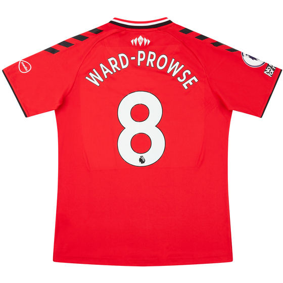 2021-22 Southampton Match Issue Home Shirt Ward-Prowse #8 (v Man Utd)