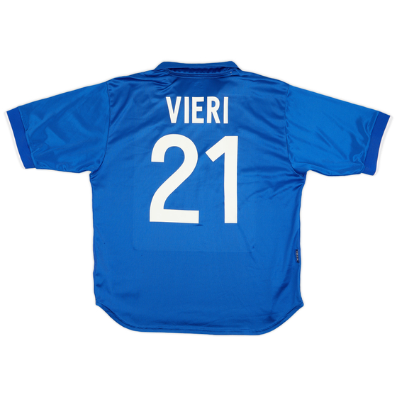1997-98 Italy Home Shirt Vieri #21 - 9/10 - (XL)