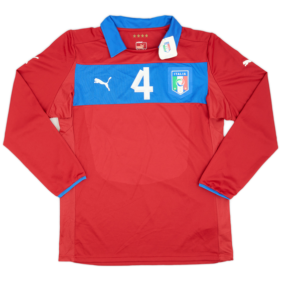 2012-13 Italy Authentic GK Shirt #4 (XL)