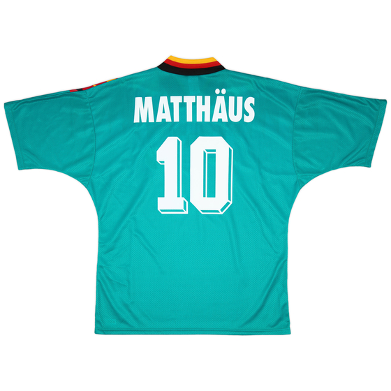 1994-96 Germany Away Shirt Matthaus #10 - 9/10 - (XL)