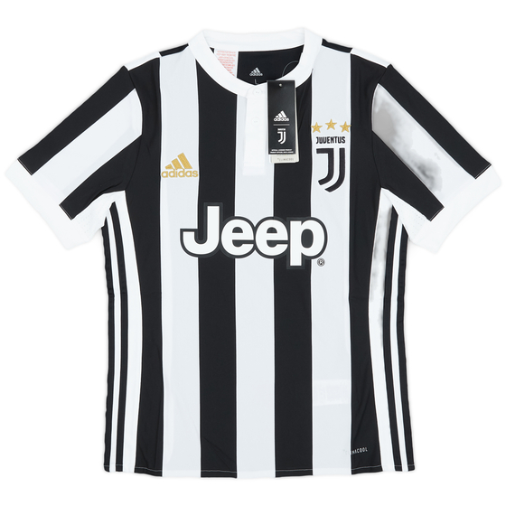 2017-18 Juventus Home Shirt (L.Boys)