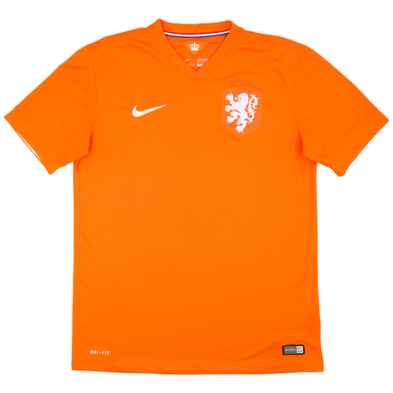 2014-15 Netherlands Home Shirt - 9/10 - (M)