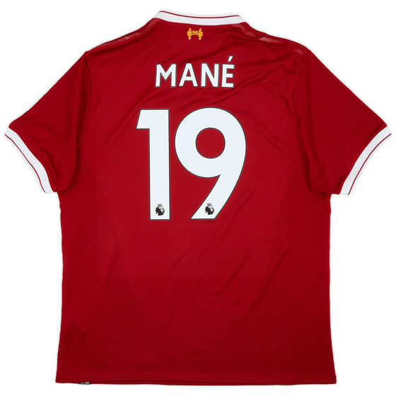 2017-18 Liverpool 125 Years Home Shirt Mane #19 - 9/10 - (XL)